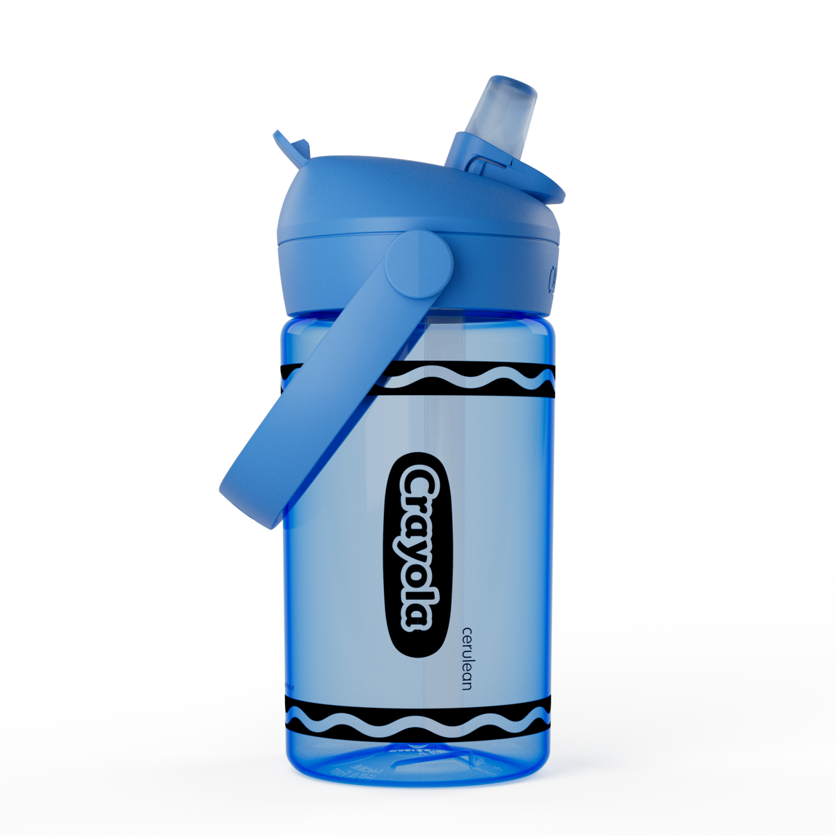 Crayola 14oz Flip Straw Bottle