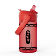 Crayola 14oz Flip Straw Bottle