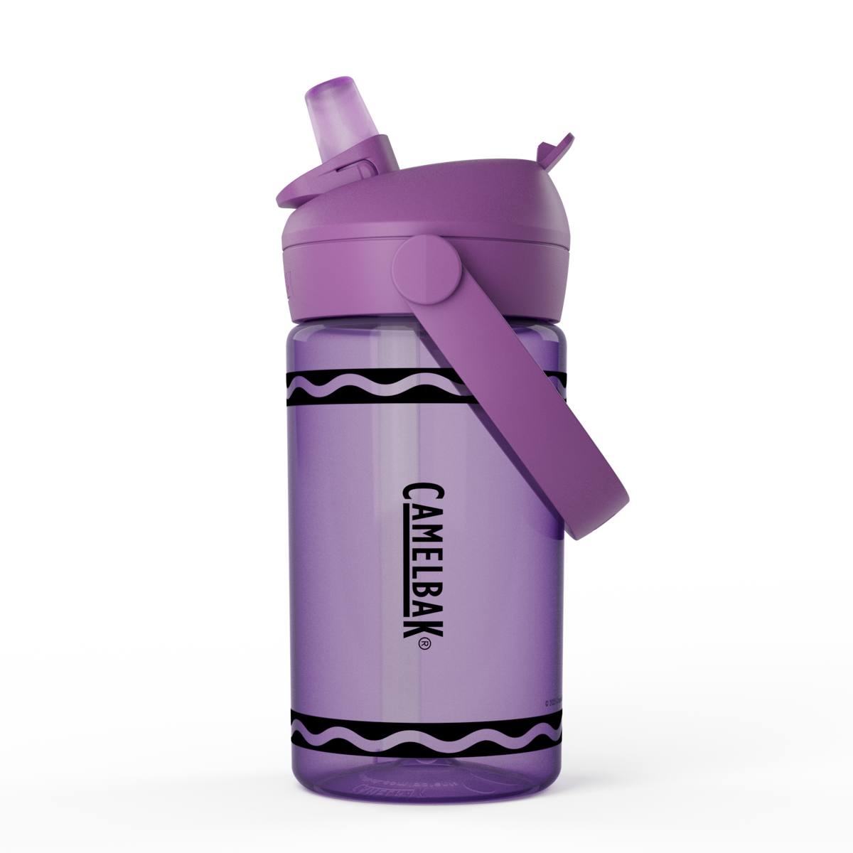 Crayola 14oz Flip Straw Bottle