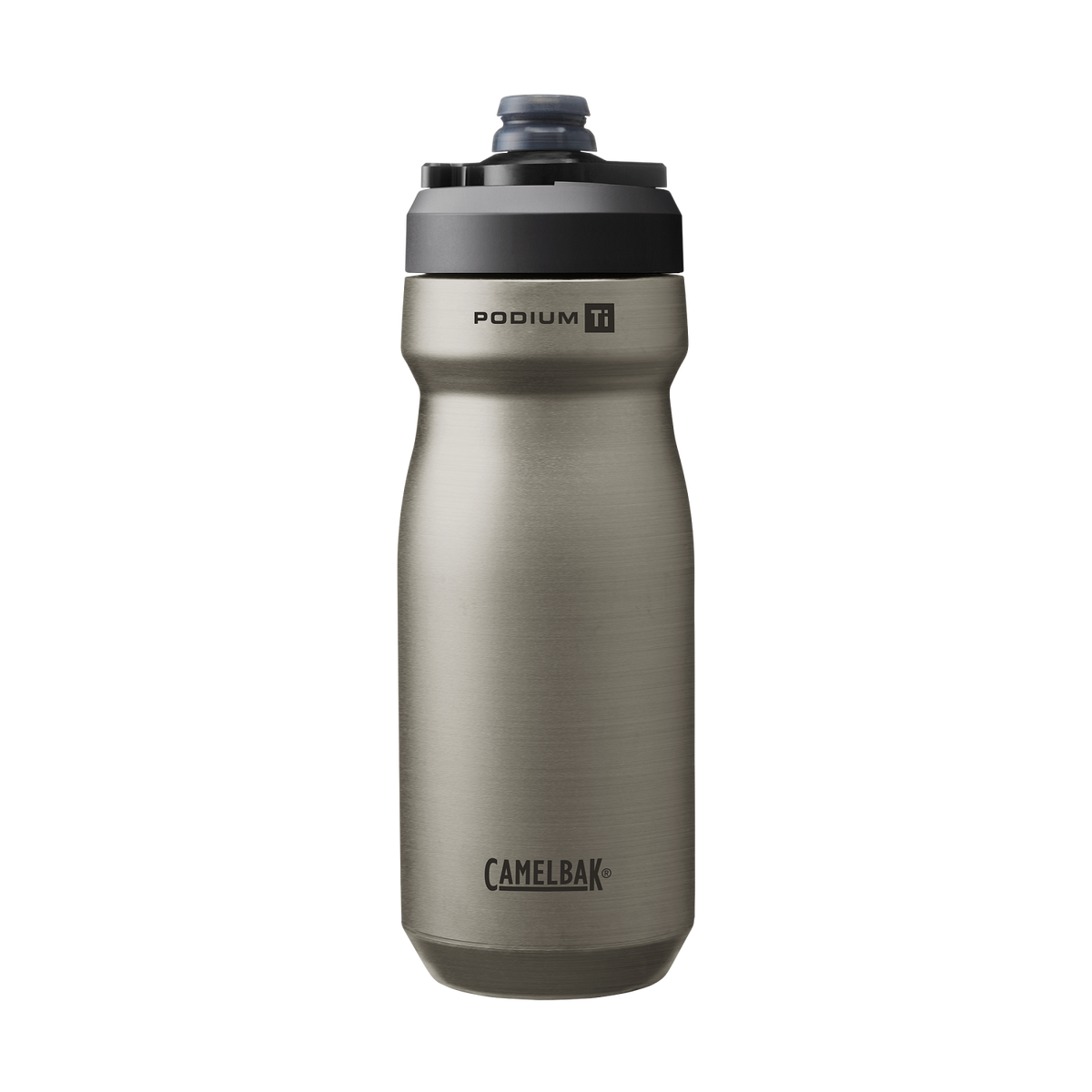 Podium® Titanium 18oz Bike Bottle