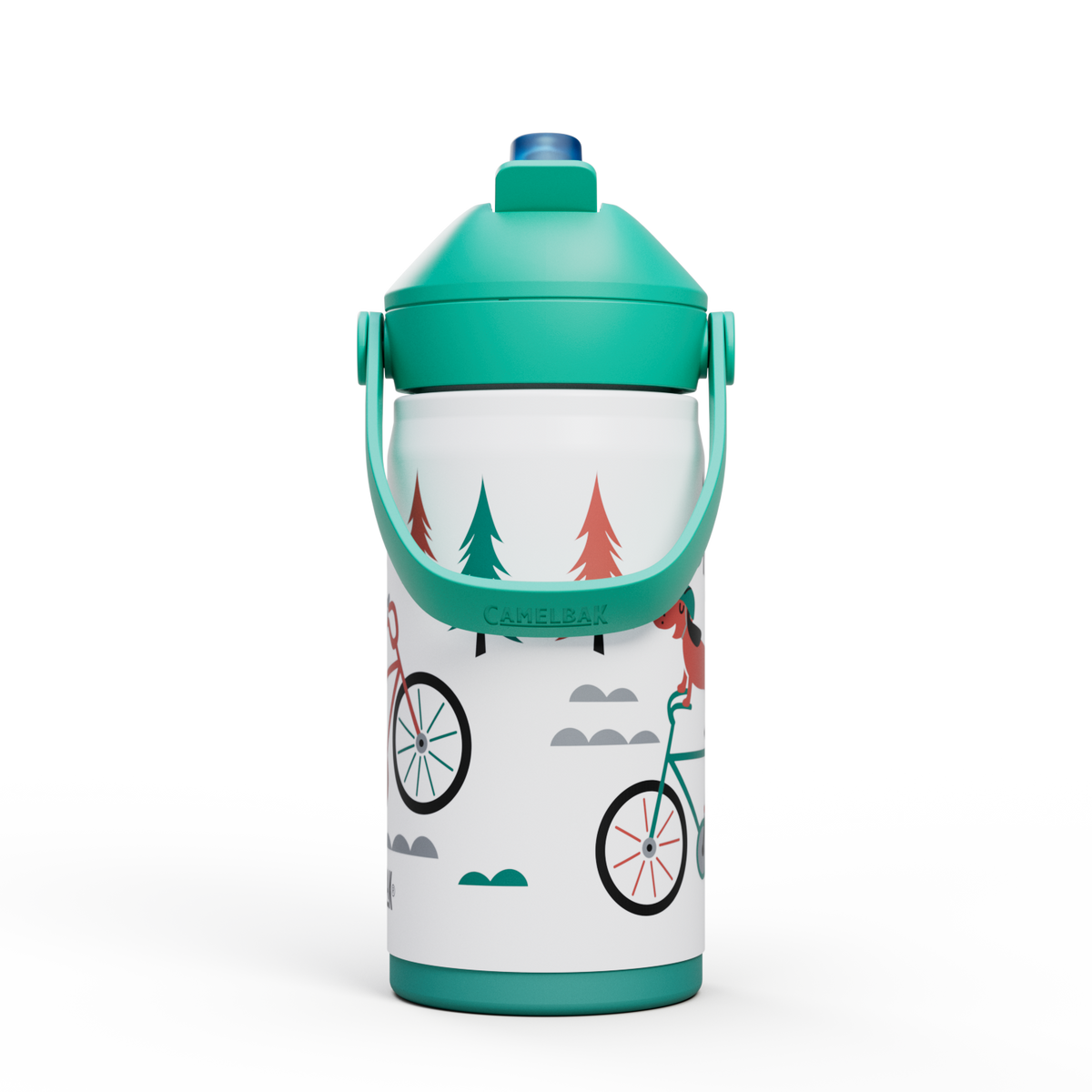 Thrive™ Flip Straw Kids 12oz Bottle, Insulated Stainless Steel