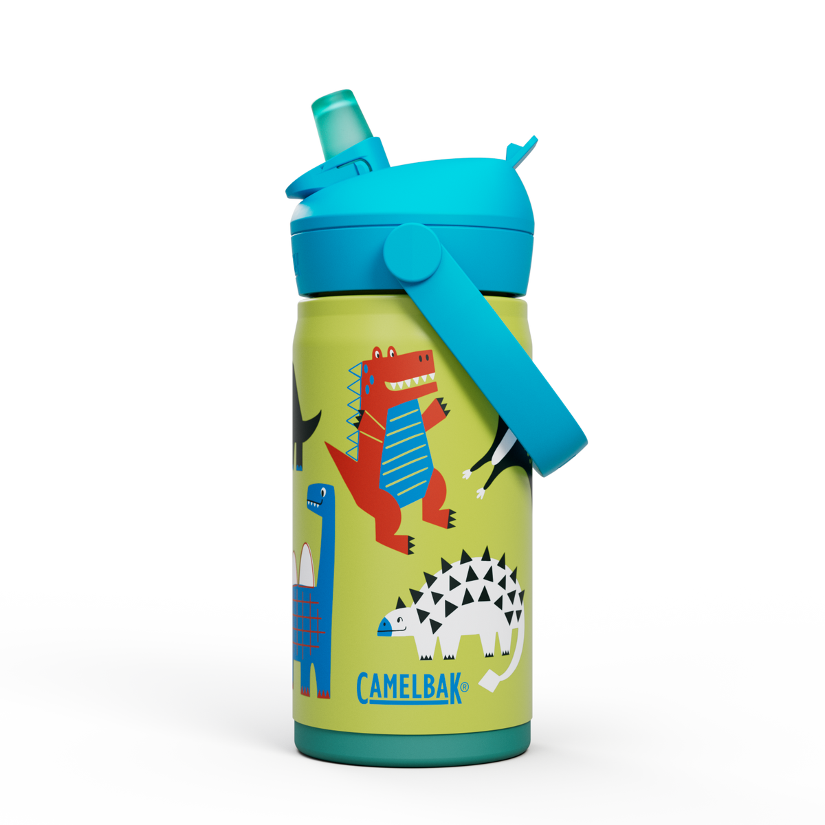 Thrive™ Flip Straw Kids 12oz Bottle, Insulated Stainless Steel